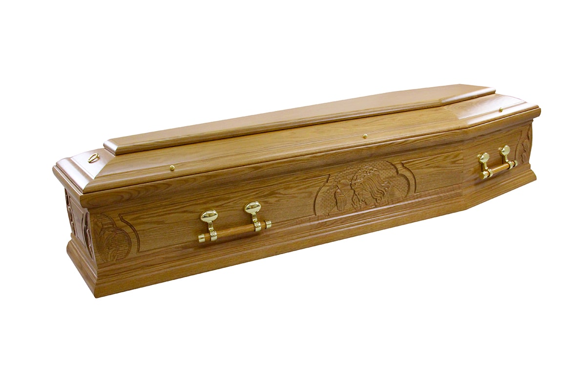 Trinity Head of Christ - Solid Oak