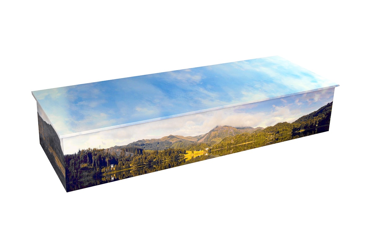 Personalised Picture Coffins - Reflections Casket