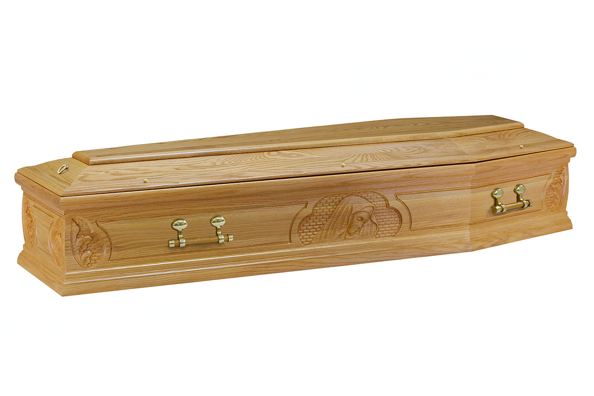 Trinity Head of Mary - Solid Oak